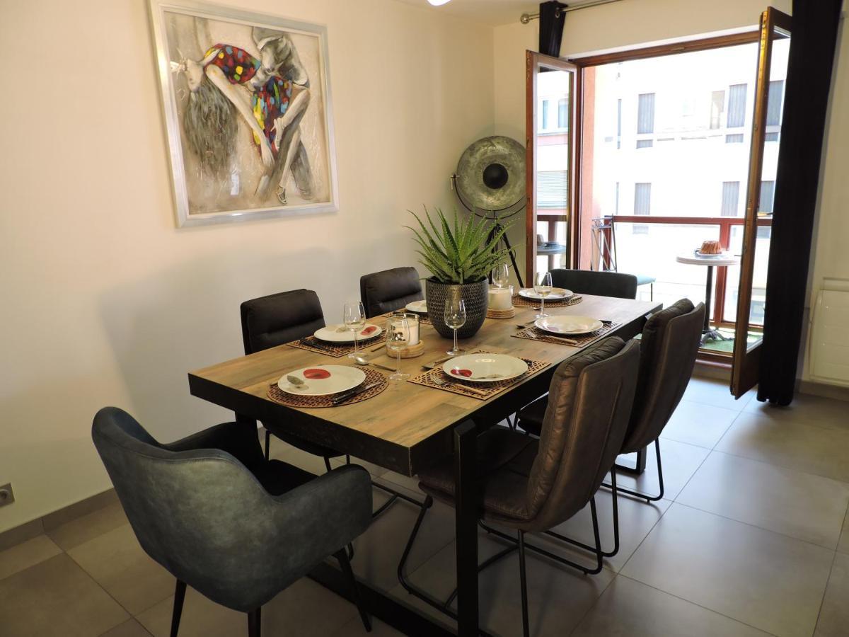 Mallo'S Lodge Avec Parking Gratuit Et 2 Balcons 科尔马 外观 照片