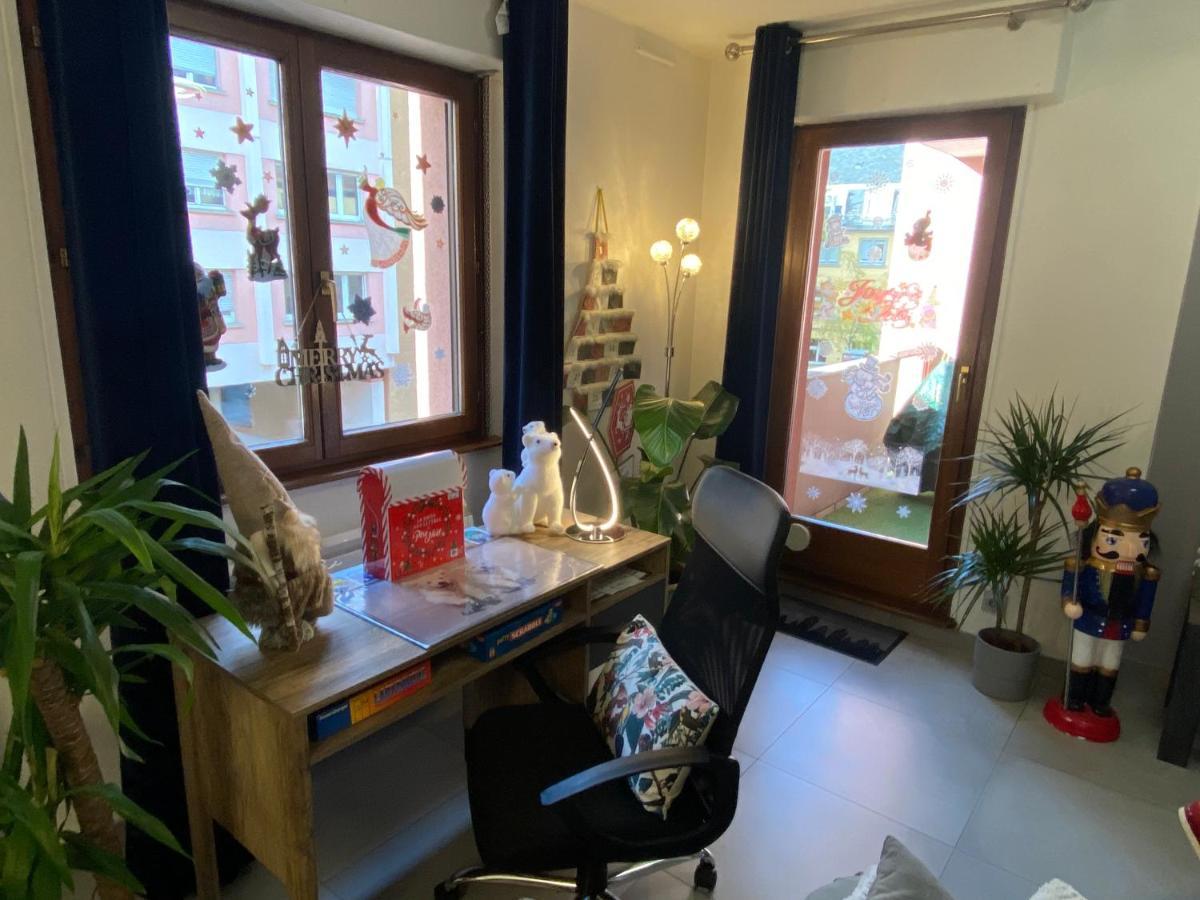 Mallo'S Lodge Avec Parking Gratuit Et 2 Balcons 科尔马 外观 照片